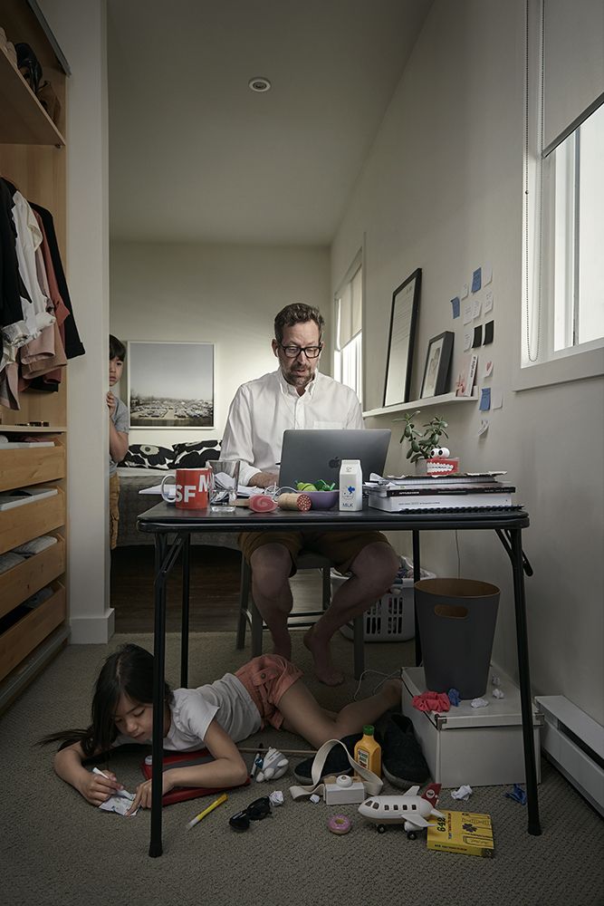 Covid, Father's Study ©Lindsay Siu