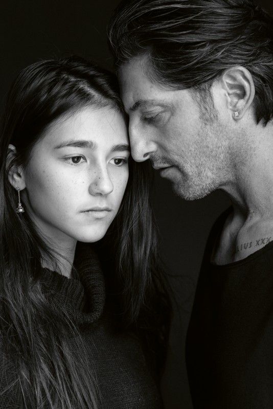 Tony Ward and His Daughter, Los Angeles, CA ©Donald Graham