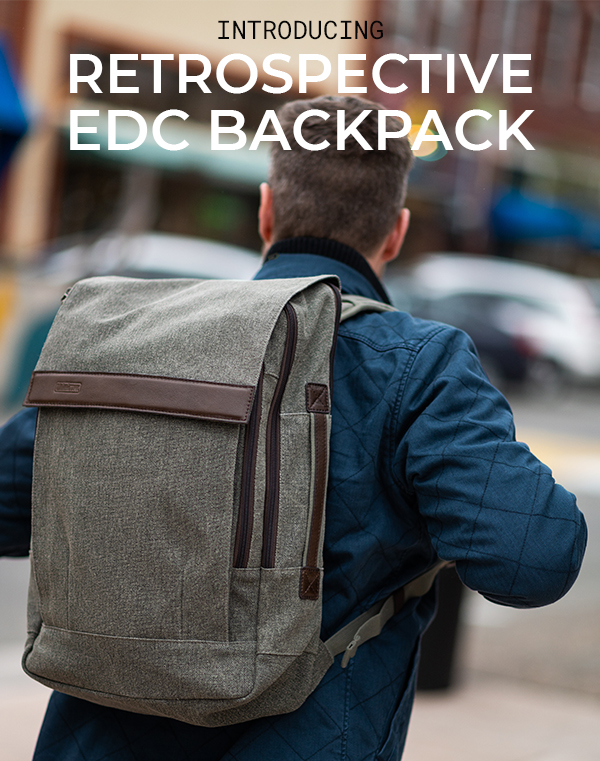 Everyday carry outlet backpack