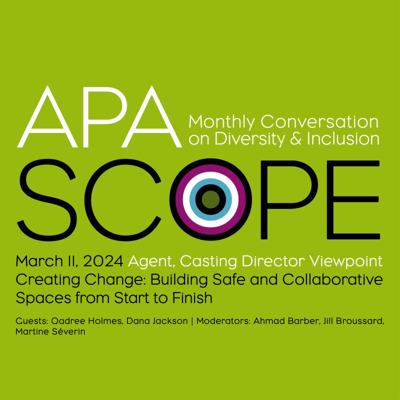 APA Scope | Building Safe and Collaborative Spaces, Episode 2