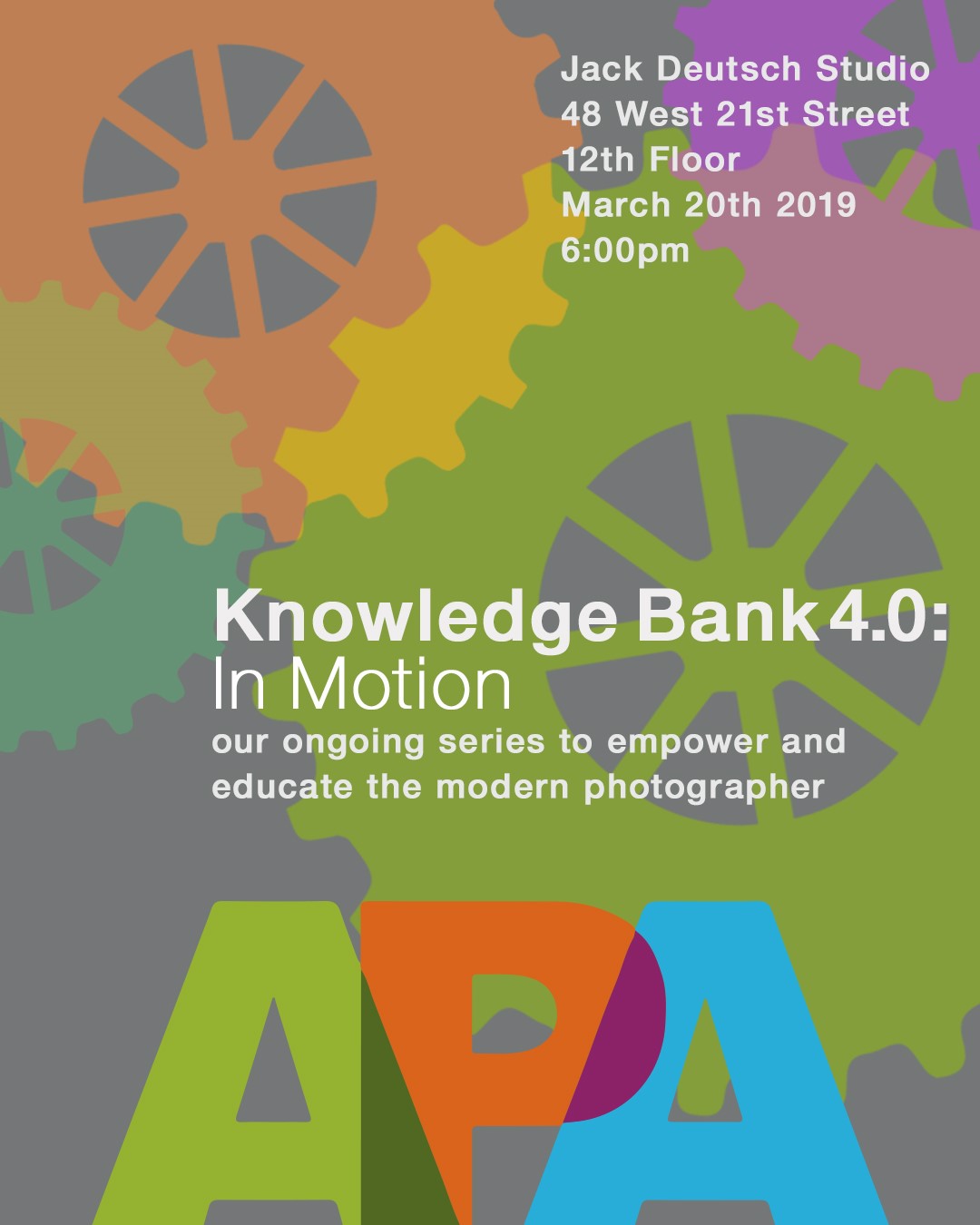 APA NY Knowledge Bank 4.0 in Motion March 20, 2019 ...