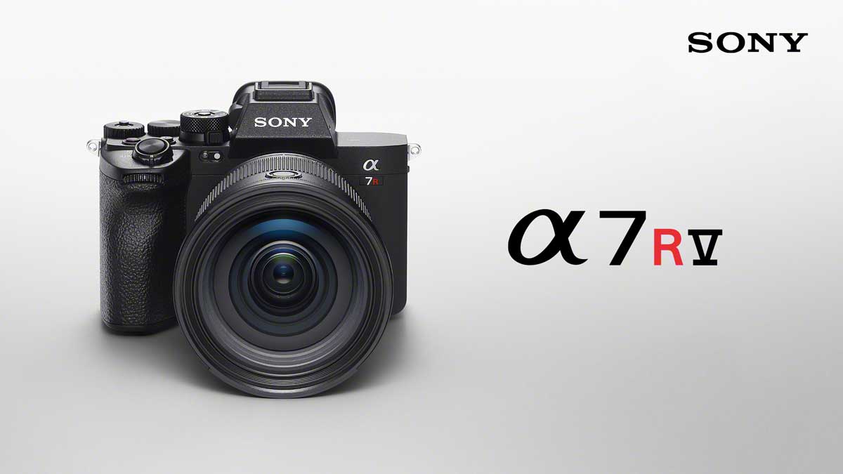 Image of Sony 7R V camera and lens