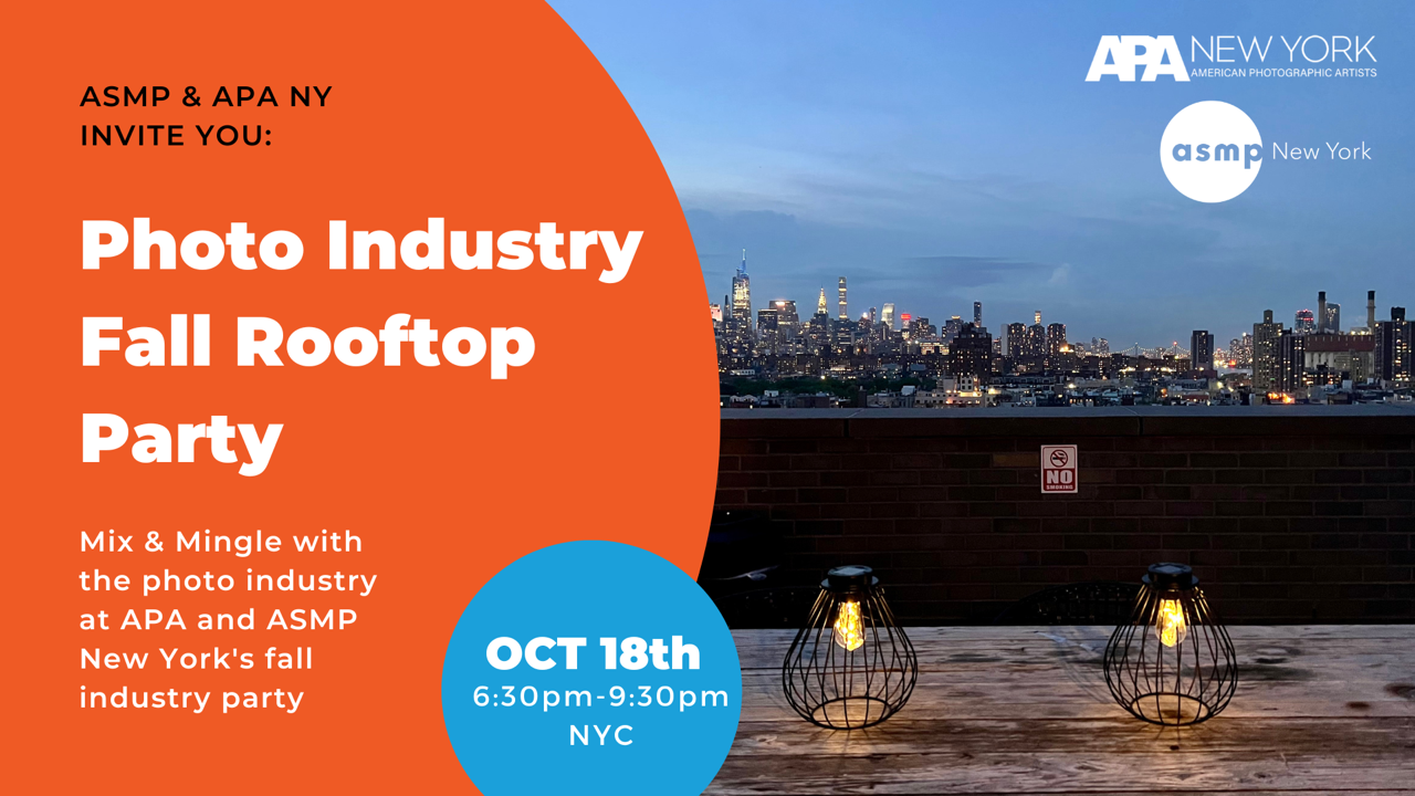 APA New York Photo Industry Fall Rooftop Party American Photographic