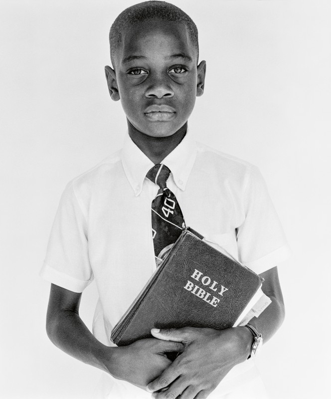 Boy with a Bible, Little Rock, AK ©Donald Graham